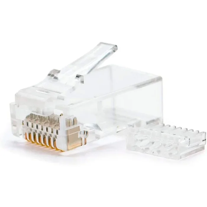 10 Unidades – Conector nanocable rj45 8 hilos categoria 6