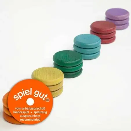 18 monedas pastel Grapat