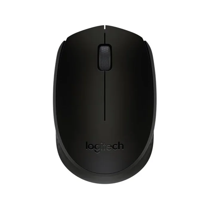 2 Unidades – Raton logitech optico inalambrico 1000 dpi 3 botones color negro