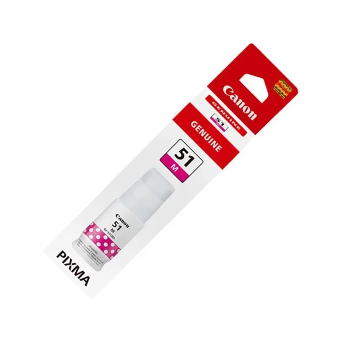 2 Unidades – Tinta canon gi-51m magenta bote de 70 ml