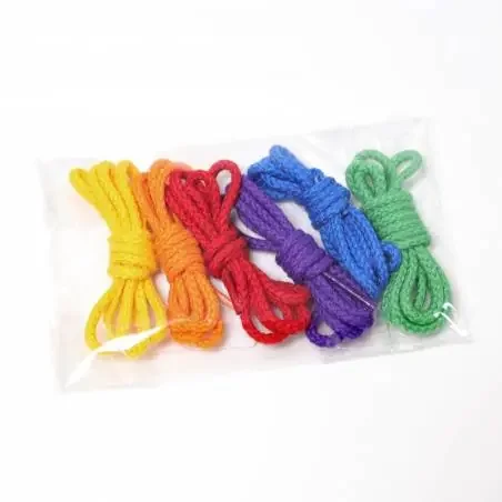 6 Cuerdas Arco Iris de algodón Grimm´s