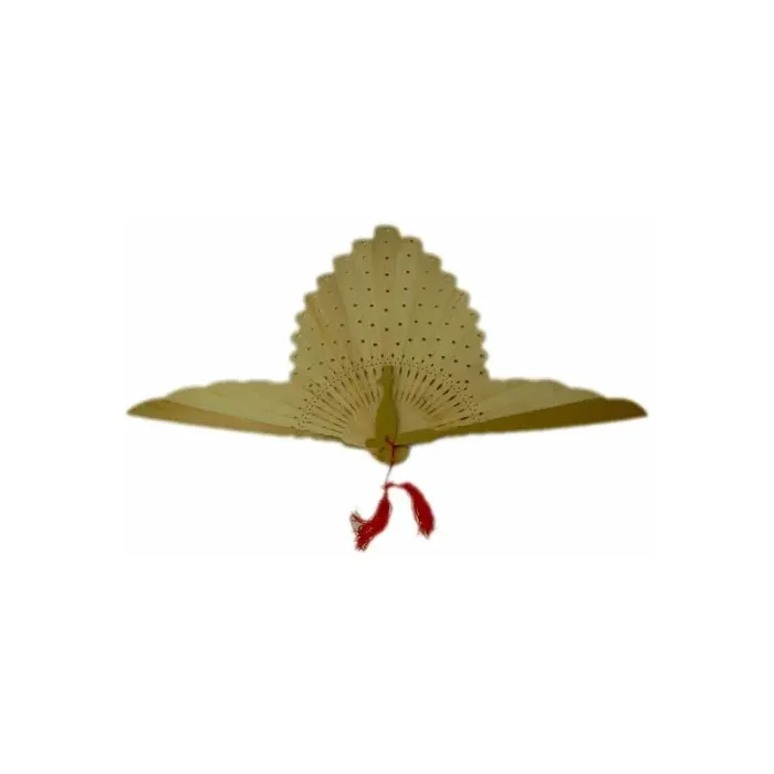 Abanico forma pavo real
