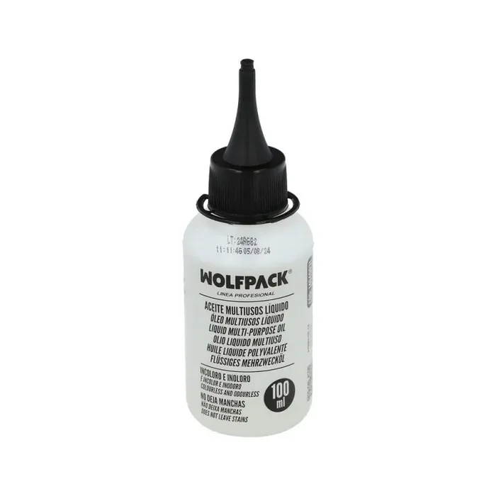 Aceite Lubricante Multiuso Liquido 100 ml. Aceite Cadenas, Aceite Bisagras, Aceite máquinas Coser, Aceite Cerraduras