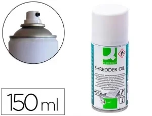 ACEITE LUBRICANTE Q-CONNECT EN SPRAY PARA DESTRUCTORA DE DOCUMENTOS 150 ML
