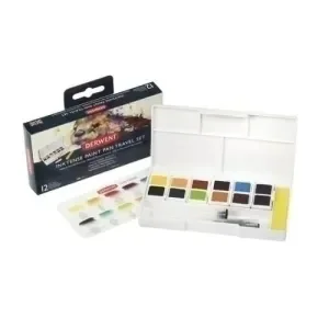 ACUARELAS DERWENT INKTENSE COLORES 1 CAJA DE 12