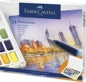 ACUARELAS FABER CASTELL CREATIVE STUDIO ESTUCHE DE 24