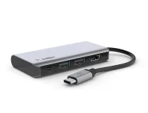 Adaptador Belkin AVC006BTSGY multimedia usbc a usbc pd 2xusb 3.0 hdmi 4k