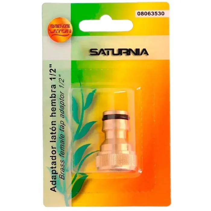 Adaptador Manguera Latón 1/2″ Hembra, Adaptador Grifo, Conector Grifo A Conector Rápido