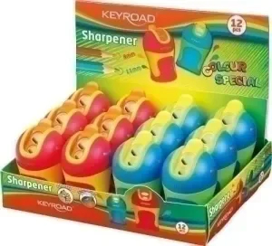 AFILALAPIZ KEYROAD DOBLE C/DEPOSITO SURTIDO EXPOSITOR DE 12