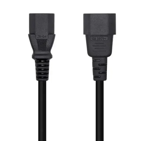 Aisens Cable Alimentacion CPU – C13/H-C14/M – 10m – 100% Cobre Puro AWG18 – Color Negro