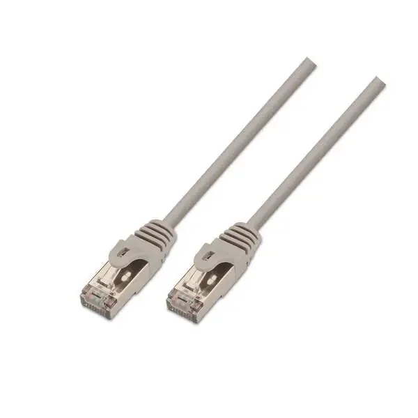 Aisens Cable de Red Latiguillo RJ45 Cat.6 FTP AWG24 – 3.0m – 10/100/1000 Mbit/s – Color Gris