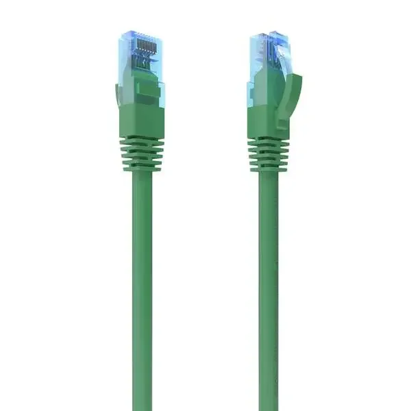 Aisens Cable de Red Latiguillo RJ45 Cat.6 UTP AWG26 CCA – 1.5m – Color Verde