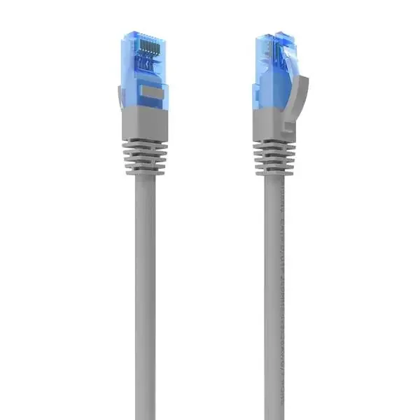 Aisens Cable de Red Latiguillo RJ45 Cat.6 UTP AWG26 CCA – 25cm – Color Gris