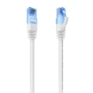 AISENS CABLE DE RED LATIGUILLO RJ45 CAT.6 UTP AWG26 CCA – 5.0M – COLOR BLANCO