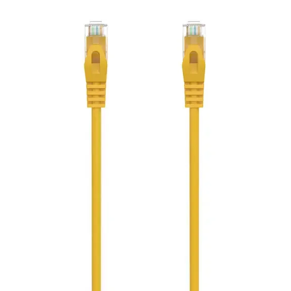 Aisens Cable de Red Latiguillo RJ45 LSZH CAT.6A 500 MHZ UTP AWG24 – 1.5M – Color Amarillo