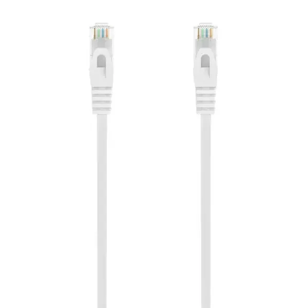 Aisens Cable de Red Latiguillo RJ45 LSZH CAT.6A 500 MHZ UTP AWG24 – 25CM – Color Blanco