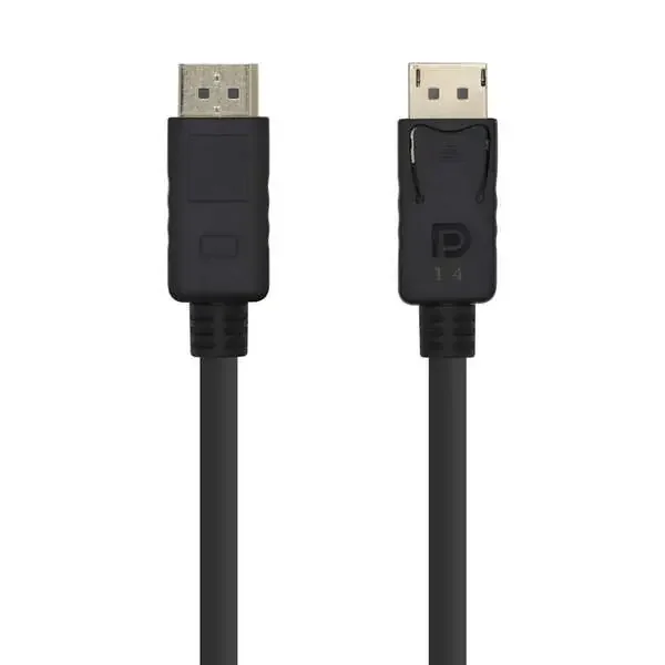 Aisens Cable Displayport V1.4 8K@60hz – DP/M-DP/M – 2.0m – Color Negro