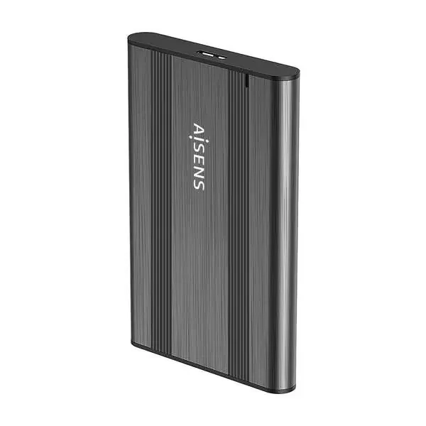 Aisens Caja Externa 2,5″ ASE-2526Gr 9.5mm SATA a USB 3.0/USB3.1 Gen1 – Color Gris