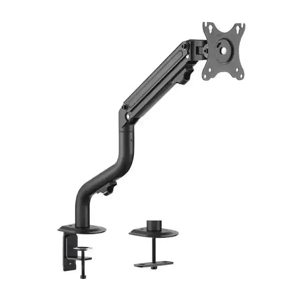 Aisens Soporte de Mesa ECO Contrapeso Giratorio e Inclinable para Monitor/TV 8kg (3 Pivotes – 1 Brazo) de 17-32 – Color Negro
