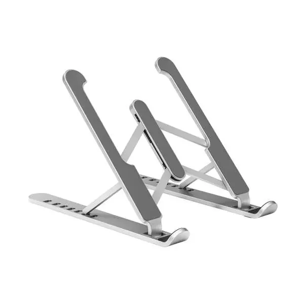 Aisens Soporte de Sobremesa Ajustable para Portatil / Tablet – Color Plata