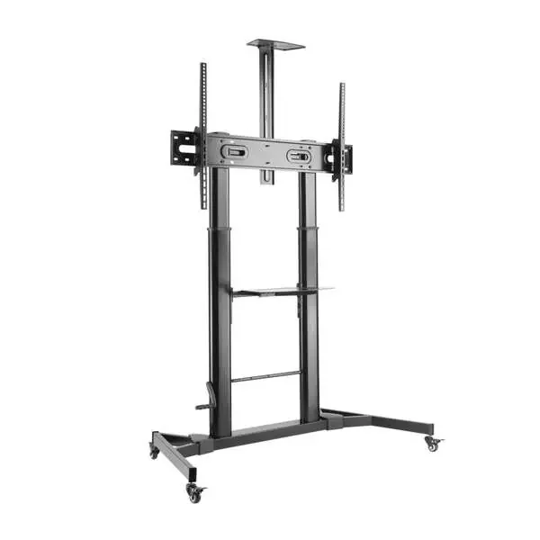 Aisens Soporte de Suelo para TV/Monitor de 60″ a 100″ – Max 100kg – Ajustable en altura – Movimiento Horizontal y Vertical