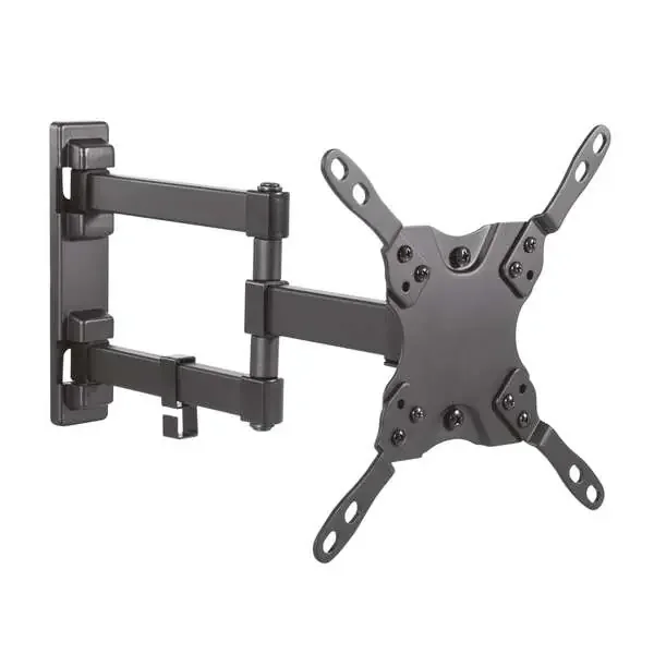 Aisens Soporte para TV Eco Giratorio – Inclinable y Nivelable (TV 13?-42? / 20kg) – Color Negro