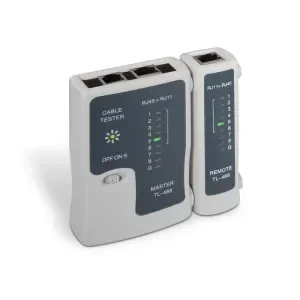 AISENS TESTEADOR PARA CABLE RJ11/RJ12/RJ45 – COLOR GRIS