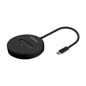 AISENS USB-C DOCK M.2 (NGFF) ASUC-M2D013-BK SATA/NVME A USB3.1 GEN2 – COLOR NEGRO