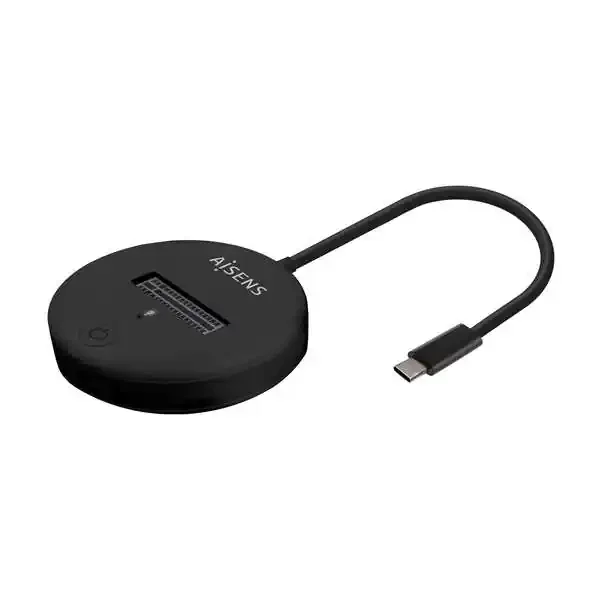Aisens USB-C Dock M.2 (NGFF) Asuc-M2D013-Bk SATA/NVME a USB3.1 GEN2 – Color Negro