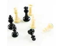 Ajedrez Fournier staunton nº3 fichas de plastico 130012236