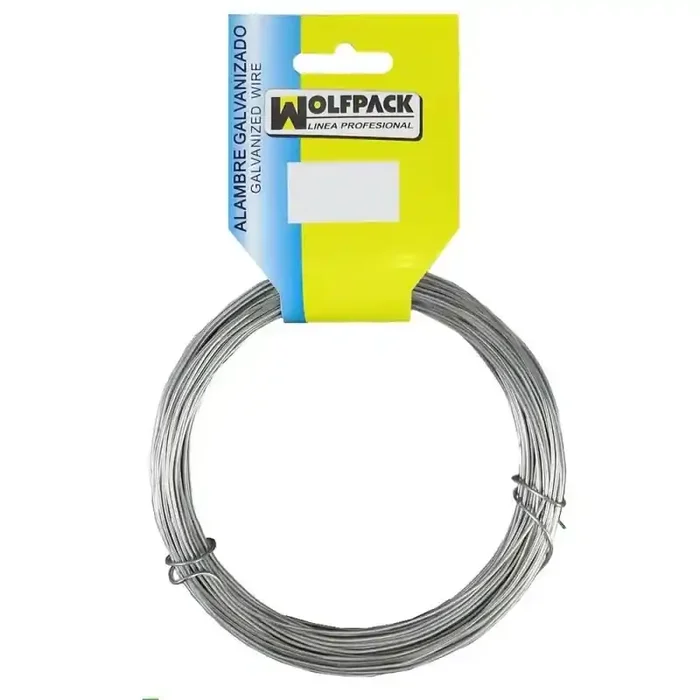 Alambre Galvanizado (Rollo 250 gramos) N.º 5/1,0 mm.