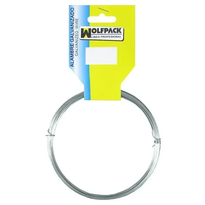 Alambre Galvanizado (Rollo 50 gramos) N.º 5/1,0 mm.