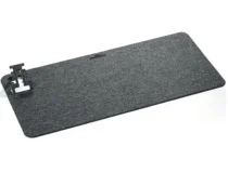 Alfombrilla de escritorio Durable effect fieltro color antracita 700×330 mm 708158