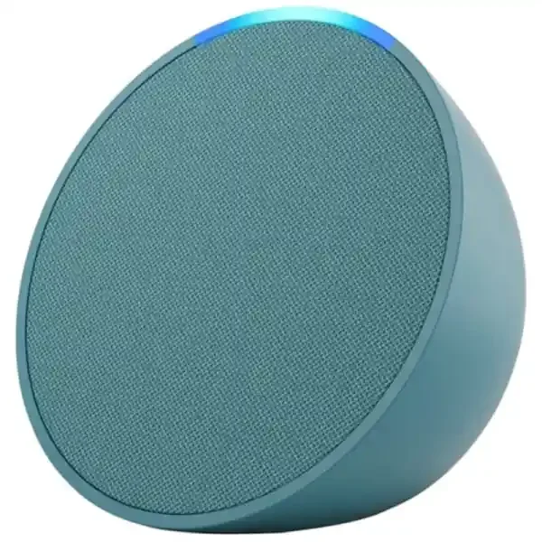 Amazon Echo Pop 1ª Gen Altavoz Inteligente WiFi Bluetooth – Compatibilidad con Smart Home – Alexa Integrado – Control de Voz Manos Libres – Altavoz de 49.5mm – Color Verde Azulado