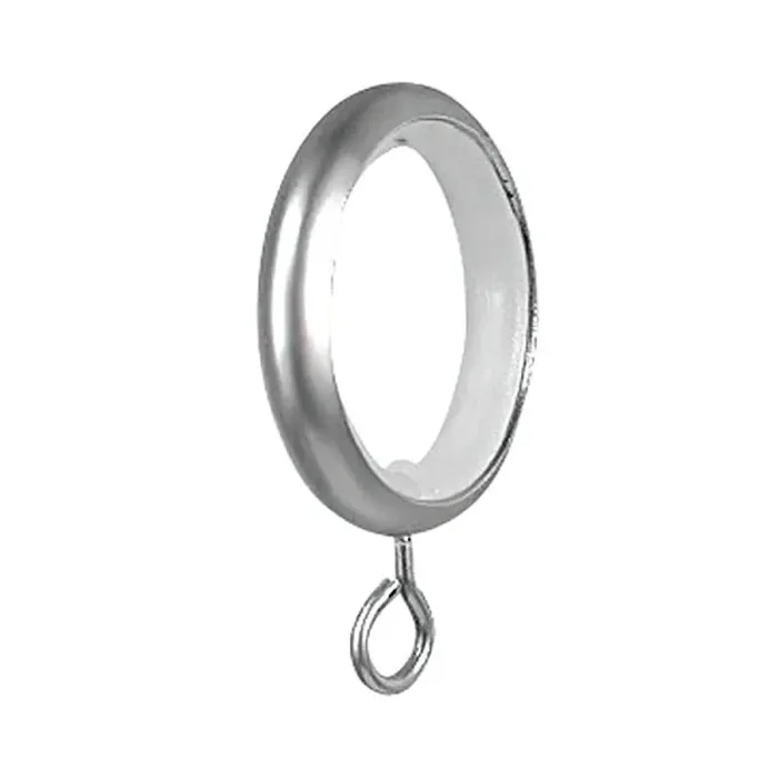 Anilla Zirconio 20 mm. Con Silenciador Níquel / Mate (Bolsa 10 Unidades)