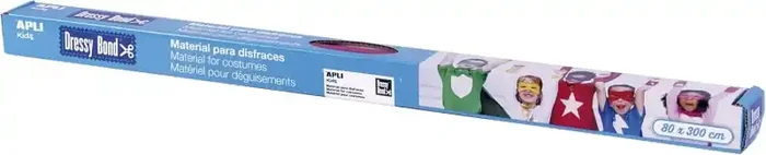Apli Bobina de Dressy Bond – Textura Efecto Tela – Suave – Transpirable – Resistente – Repelente al Agua – Lavable – No se Deshilacha – Color Fucsia