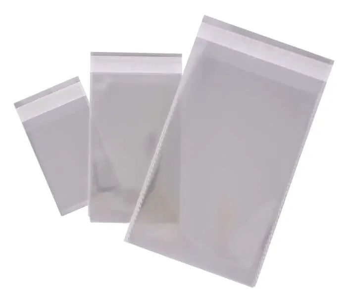 Apli Bolsas Polipropileno Transparente con Cierre Adhesivo – 60 x 80mm – Galga 120 – Alta Resistencia y Flexibilidad – Uso Alimenticio