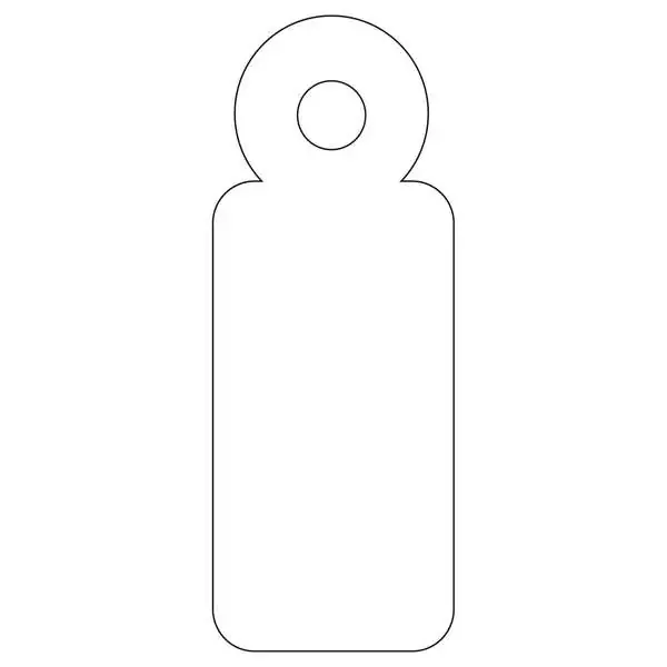 Apli Etiquetas Colgantes Blancas 11 x 29mm 1.000 U.