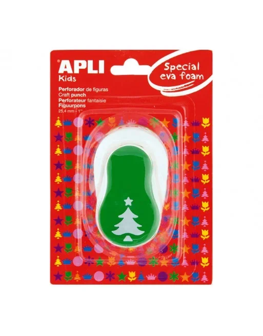 APLI KIDS PERFORADORA FIGURA ARBOL VERDE – 13303