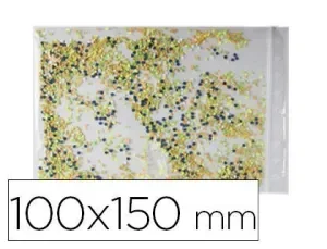 APLI PACK DE 100 BOLSAS DE AUTO CIERRE 100 X 150 MM – CIERRE SEGURO – APTAS PARA ALIMENTOS