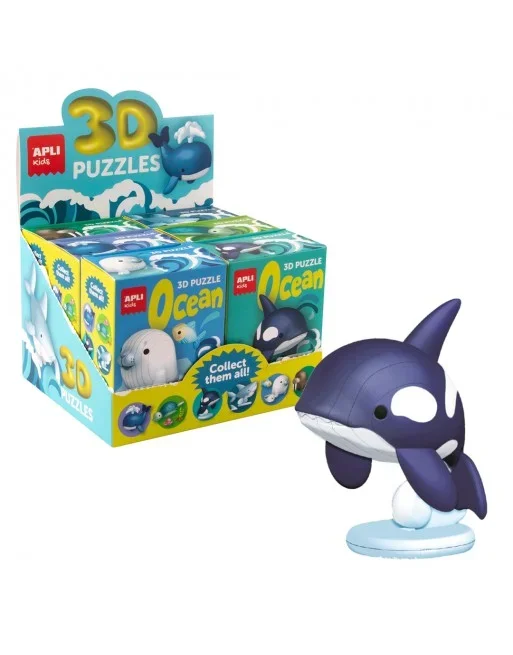 APLI PUZZLE 3D OCEANO SUPERPOSICION DE PIEZAS HASTA FORMAR LA FIGURA – 19943