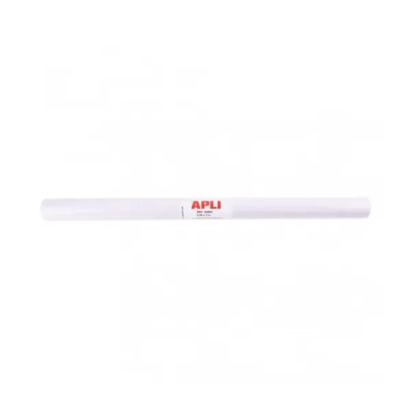 Apli Rollo de Polipropileno Transparente – Adhesivo Reposicionable – Sistema Easy Peel – Cuadricula de Precision – Alta Resistencia a Arañazos y Roturas