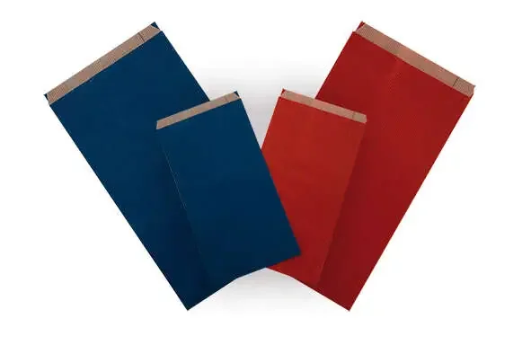 Apli Sobres Kraft Rojos 18x32x6 – Papel Kraft 50g/m² – Reutilizables y Reciclables – Pack de 250