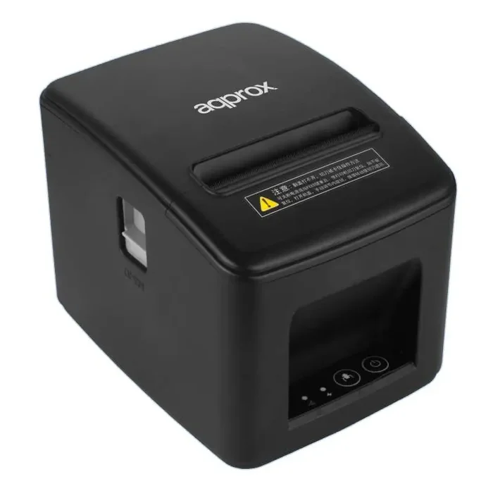 Approx Impresora Termica de Recibos – Resolucion 203dpi – Velocidad 200mm/s – USB, RJ11 – Auto-Corte y Corte Manual