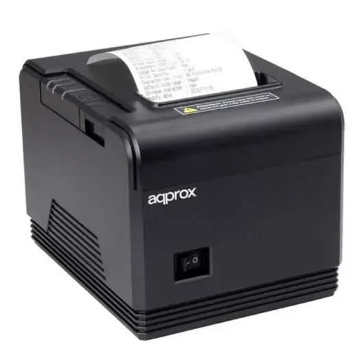 Approx Impresora Termica de Recibos – Resolucion 203dpi – Velocidad 200mm/s – USB, RS232 y RJ11 – Auto-Corte y Corte Manual