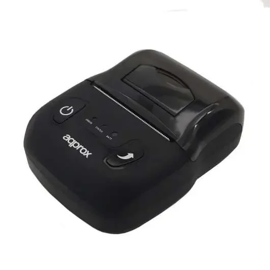 Approx Impresora Termica de Recibos Portatil – Bluetooth, RS-232, USB – Resolucion 203dpi – Velocidad 80mm/s – Corte Manual