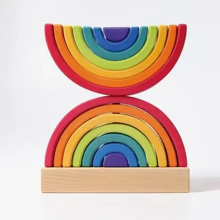 Arco iris doble Waldorf