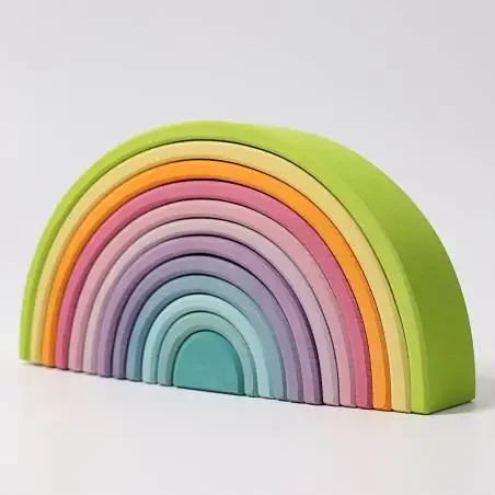 Arco iris Waldorf Grande tonos pastel