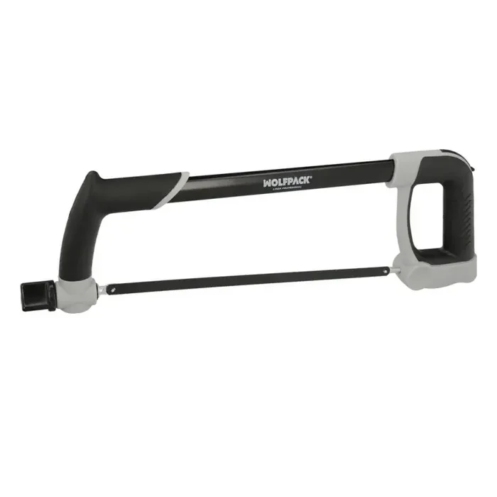 Arco Sierra Acero Con Doble Empuñadura Engomada, Angulo Corte Ajustable. Corta Acero, Aluminio, Madera, Plástico, Cobre