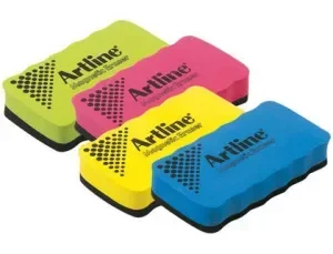 ARTLINE BORRADOR PIZARRA BLANCA MAGNETICO COLORES 11X5,5 CM CS36037